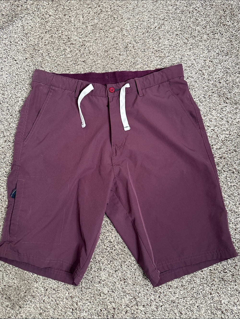 Trunk Men's Burgundy Drawstring Shorts size 32